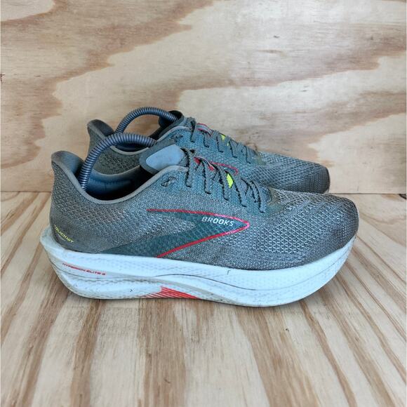 Brooks - Hyperion Elite 3 - Running Shoes - Green - Men's - 9.5(D) - 1000421D492 - Picture 1 of 9